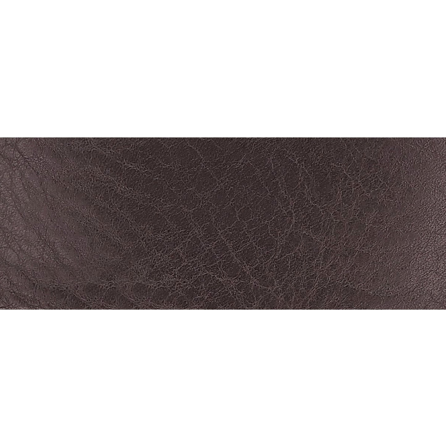 Lanière en cuir ceinturon marron 40 mm