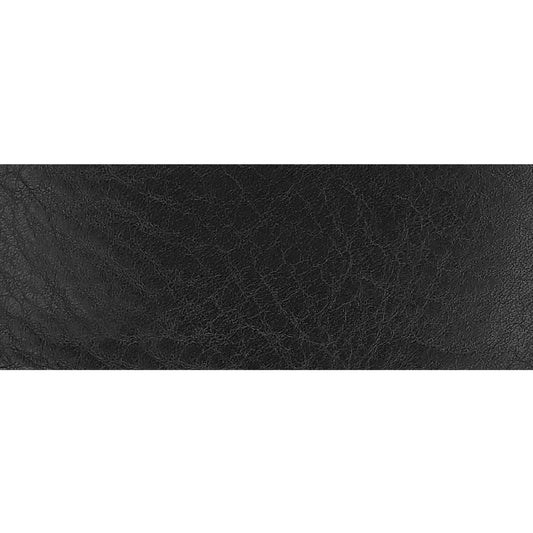 Lanière en cuir ceinturon noir 40 mm