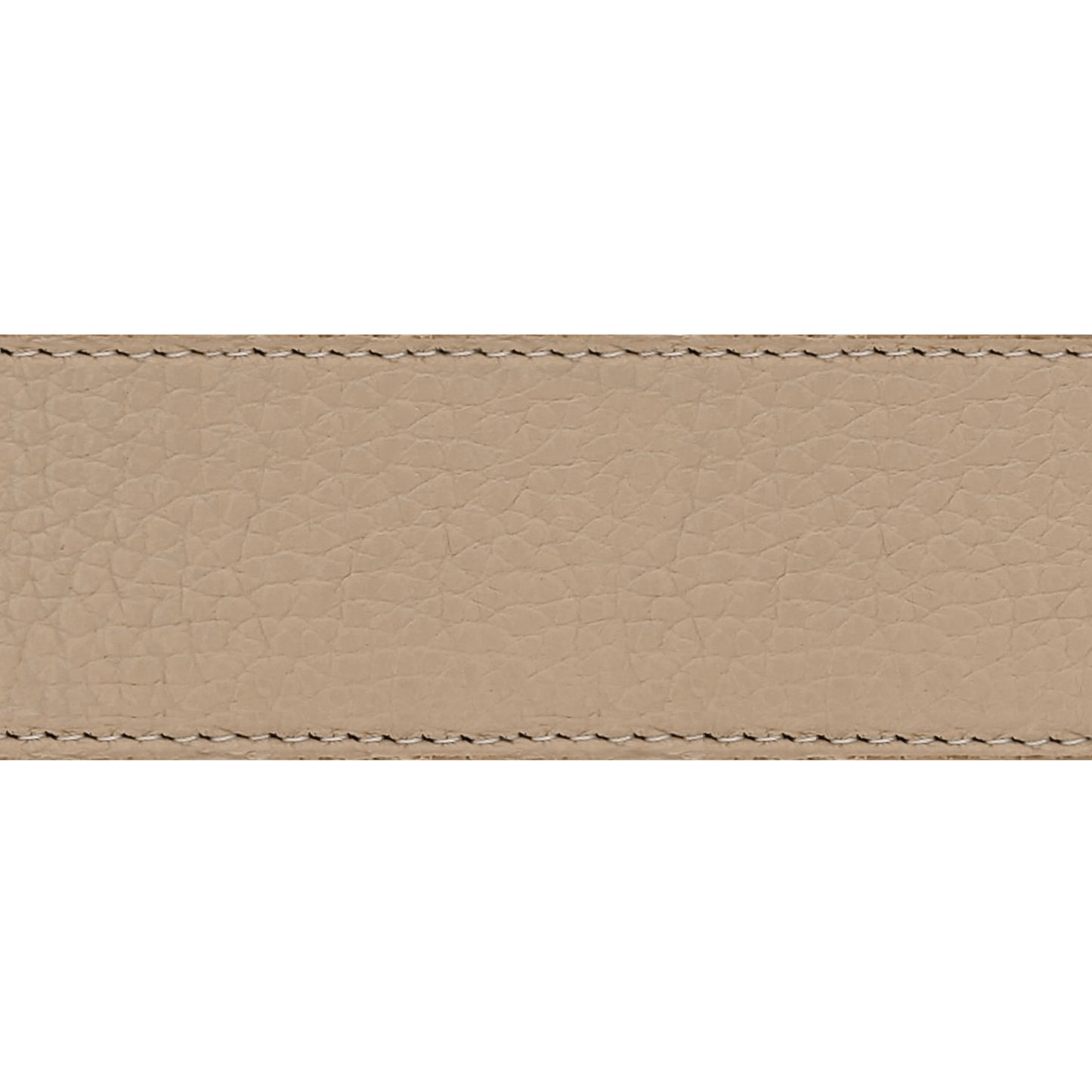 Lanière en cuir souple nude 40 mm